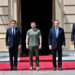 Germany, France, Italy and Romanian leaders visit Zelenskyy in Kyiv (Photos & video)
