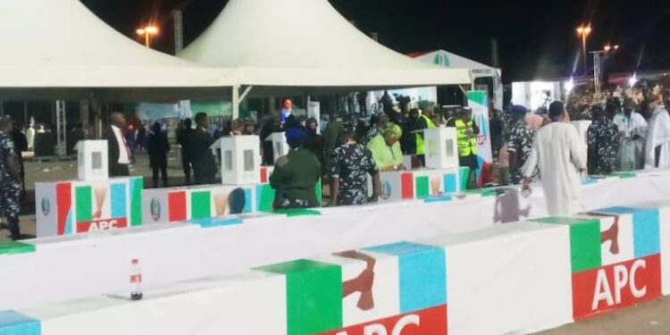 Voting Continues After Disruption At APC Convention