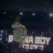 Watch The Moment Burna Boy Cried On Stage During His Performance In Zimbabwe (Video)