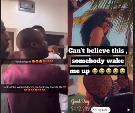Friends Of Port Harcourt Big Girl Who Died From Plastic Surgery Share Video Of The Doctor Allegedly Behind The Process Being Confronted (Video)