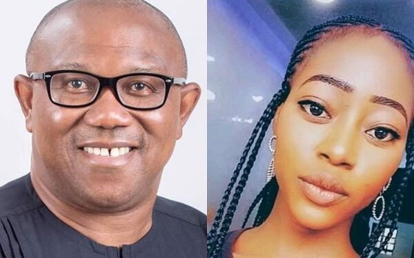 2023: Lady Dumps Boyfriend For Not Supporting Peter Obi (Photo)