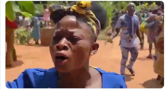 Father Mbaka’s Followers Protest Against Ban On Adoration Ministry, Call For Removal Of Enugu Catholic Bishop (Video)