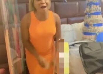 Nigeria Lady Lays Curses On Her Ex-lovers As her New Man Surprises Her With Loads Of Gift On Birthday (Video)