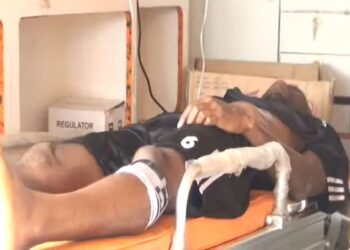 So Sad! Nigerian Footballer Slumps And Dies During Match In Edo (Video)