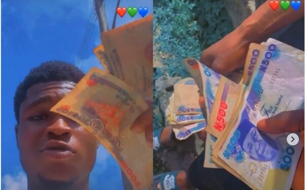 Ekiti Youths Happily Show Off Huge Money They Collected After Selling Their Votes (Videos)