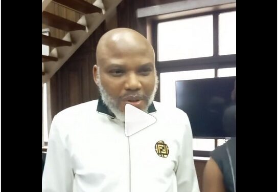 Biafra: Nnamdi Kanu Sends Strong Message To His People After Court Rejected His Fresh Bail Application (Video)