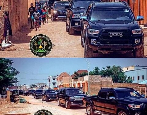 See The Trending Video of A Local Government Chairman’s Convoy in Kano State (Video)