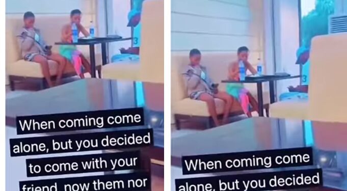 Man Buys One Plate Of Food After His Date Came With A Friend (VIDEO)