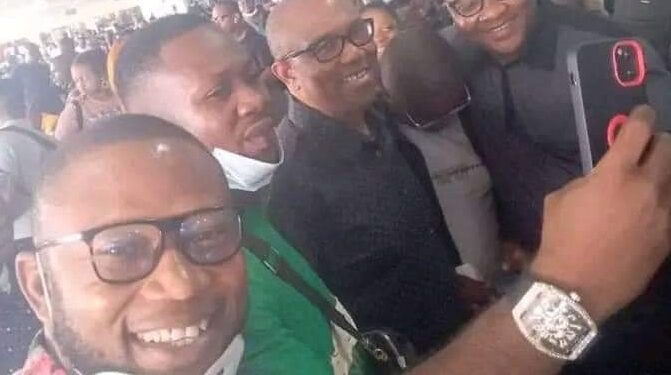 Watch Nigerian Youths Welcoming Peter Obi At Abuja Airport As He Returns From Egypt (Video)