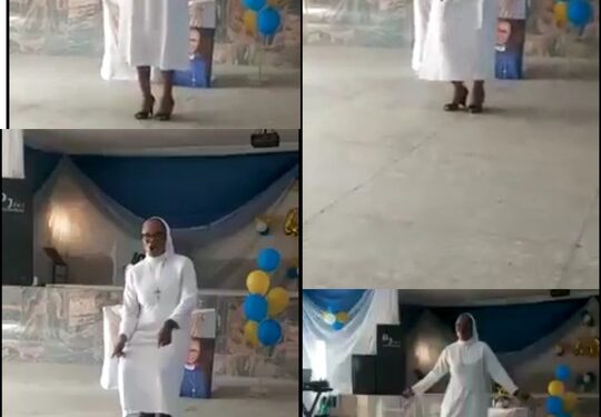 Reverend Sister Joins Challenge, Dances To Kizz Daniel’s ‘Buga’ Song (Video)