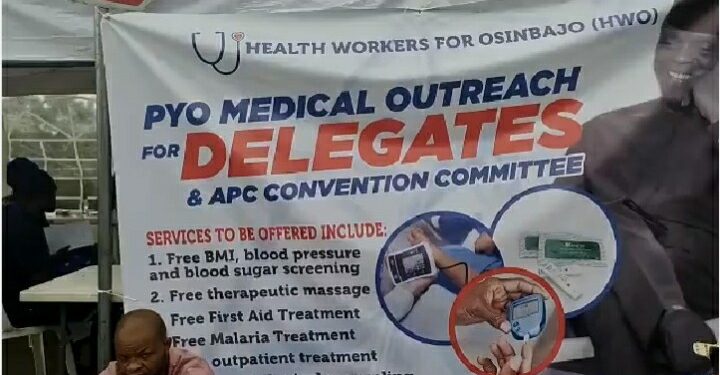 Osinbajo Support Group Offer Delegates Free Massage At APC Convention