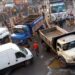 Tipper Drivers Block River Niger Bridge Over Extortion (Photos)