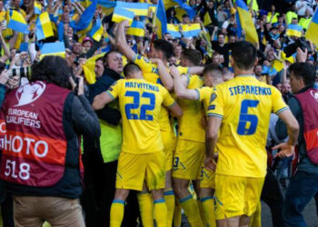 Emotional Scenes As Ukraine Returns To International Football With 3-1 Win Over Scotland In 2022 World Cup Qualifier (Photos & Video)