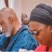 Owo Church Attack: Governor Akeredolu And Wife Weep At Funeral For Slain Victims (Photos)