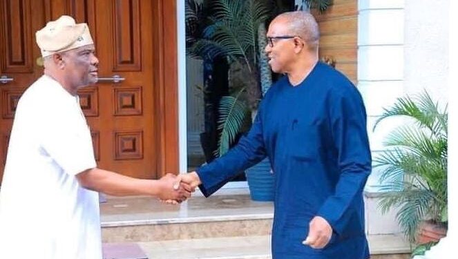 Gov Wike In Closed Door Meeting With Peter Obi
