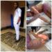 Roadside Petrol Dealer Allegedly Sets Varsity Student Ablaze In Akwa Ibom (Photos)