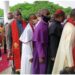Tinubu Camp Hires ‘Unknown Bishops’ To Venue Of Unveiling Of Kashim Shettima As Running Mate (Photos & Video)