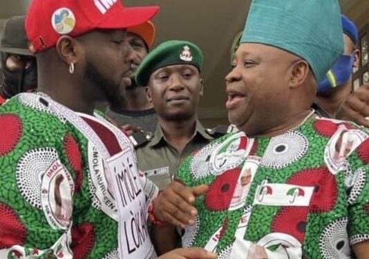 “I Put My Career On The Line” – Davido Congratulates Uncle, Ademola Adeleke, As He Receives Certificate Of Return