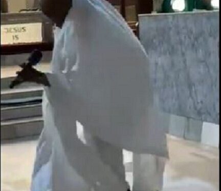 Ademola Adeleke Spotted Dancing In Church After Winning Osun Governorship Election (Video)