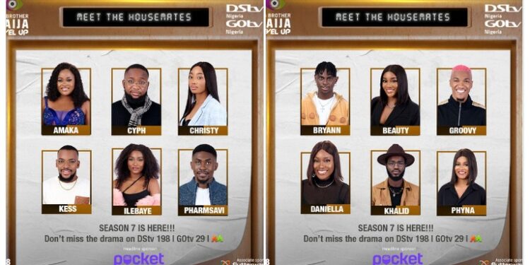Meet The Twelve Housemates Unveiled On #BBNaija Reality As The Show Begins (Names & Photos)