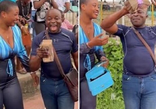 Ice Cream Seller Overjoyed After Receiving N200k From Nigerians (Video)