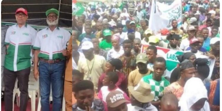 Thousands Storm Labour Party Rally In Osun (Photos & Video)