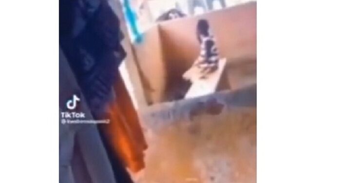 Watch The Moment Little Girl Was Captured On Video Smoking Weed (Video)