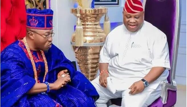 Osun: Oluwo ‘Dumps’ Oyetola, Pledges Allegiance To Adeleke