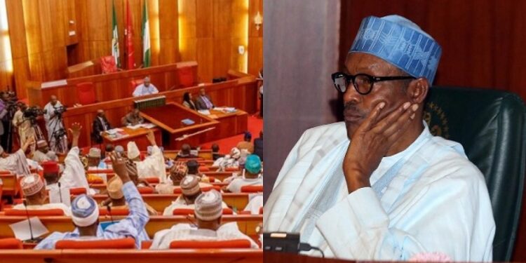 Insecurity: Lawan Blocks Moves To Impeach Buhari, PDP Senators Stage Walkout