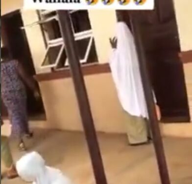 Drama As Corps Member Is Ordered Out Of Ogun Orientation Camp After Showing Up In Skirt (Video)