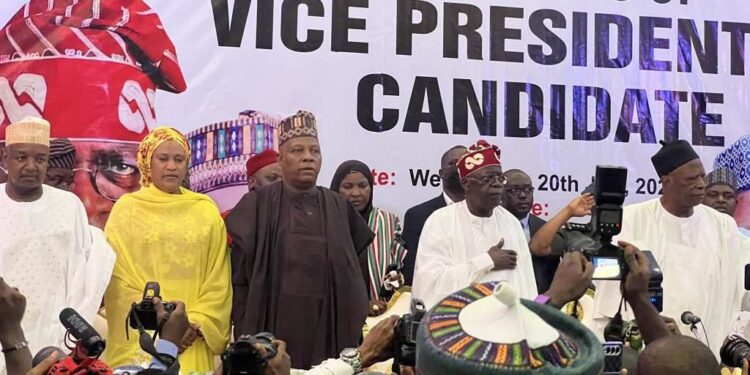 APC Unveils Shettima As Tinubu Running Mate (Photos)