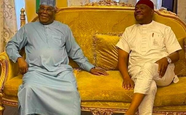 Nigerians React As Atiku, Wike Meet Over PDP Crisis (Comments)