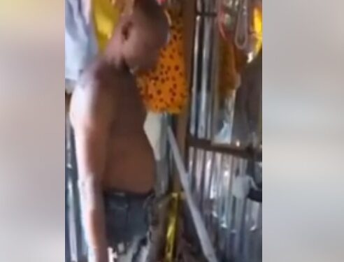 Pastor Meets Native Doctor In His Shrine For A Charm For Her Church (Video)