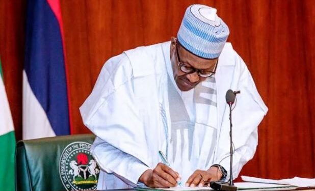 Buhari Swears In Three New Permanent Secretaries (Names)