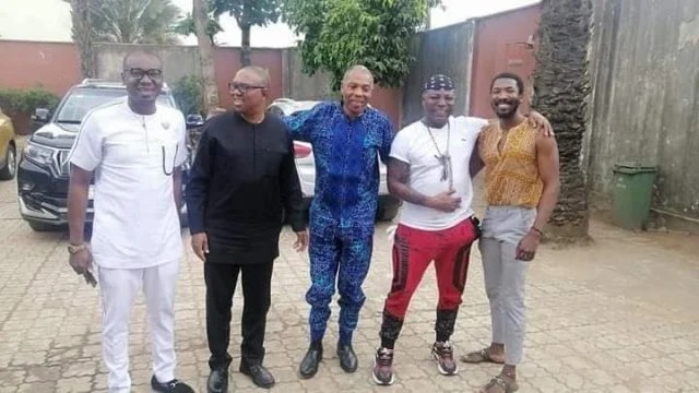 Peter Obi Visits Femi Kuti At The Afrika Shrine (Photos & Video)