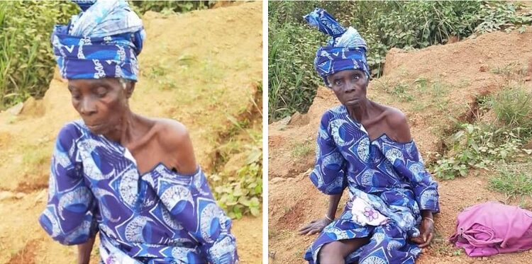 Man Seeks Help To Locate Family Of Elderly Woman Found Roaming In Osun (Photos)