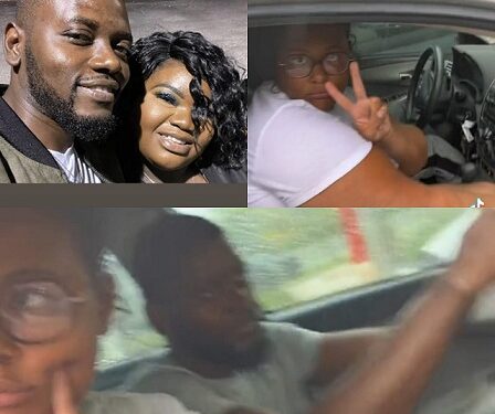 ”You Are Going Back To Nigeria” – Angry American Woman Tells Her Nigerian Husband After Catching Him With Another Woman In A Hotel (Video)