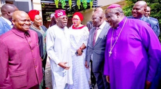 Reactions Trail Tinubu’s Meeting With Northern Pentecostal Bishops (Photos)