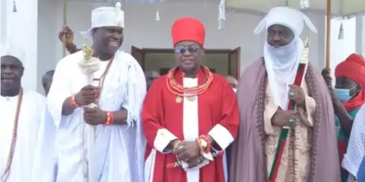 Oba Of Benin, Ooni Of Ife And Emir Of Kano Meet Behind Closed-door