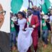 Peter Obi Reacts As Newly Wed Couple Join ‘Obidient’ Rally In Abuja (Video)