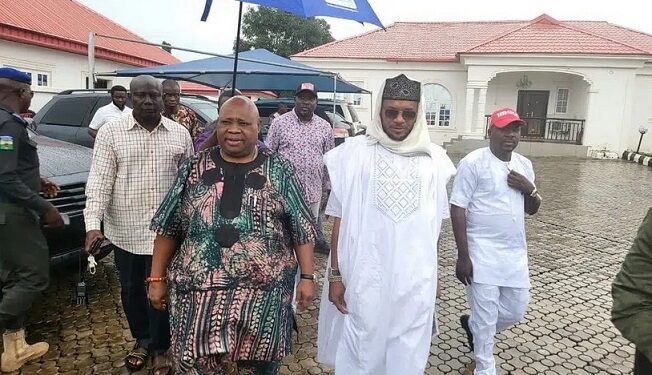 Oyo Lawmaker, Shina Peller Meets Osun Governor-Elect, Adeleke