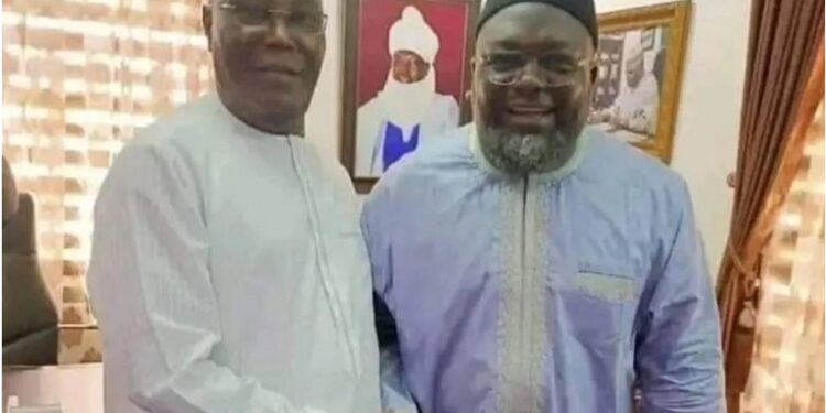 FFK Shares Photo Of Terrorists’ Negotiator, Tukur With Atiku, Demands DSS Investigation