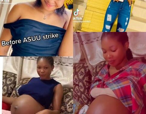 Nigerian Lady Shows What ASUU Strike Has Done To Her (Video)