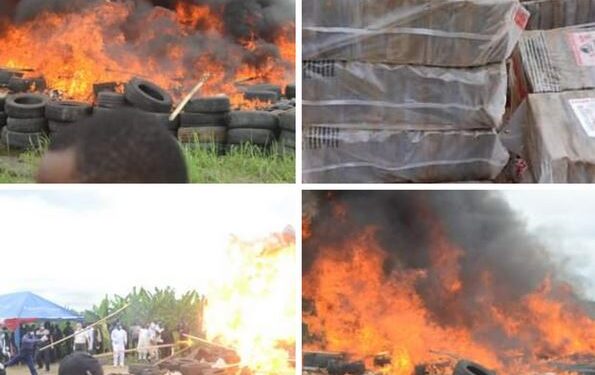 Update: NDLEA Destroys N194b Worth Of Cocaine Recovered In Lagos Warehouse (Photos)