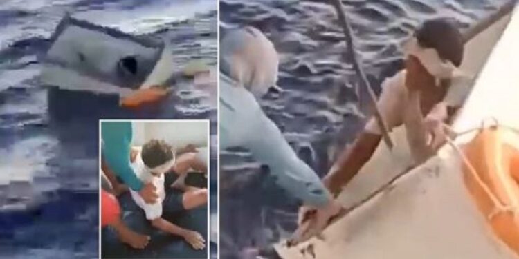 Fisherman Survives By Floating In Freezer For 11 Days Without Food And Water After His Boat Sank In Ocean (Video)