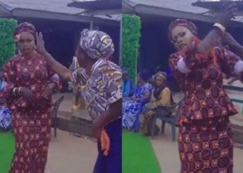 See The Moment Bride Rejected Money Being Sprayed On Her By Woman After Using It To Rub Her Face (Video)