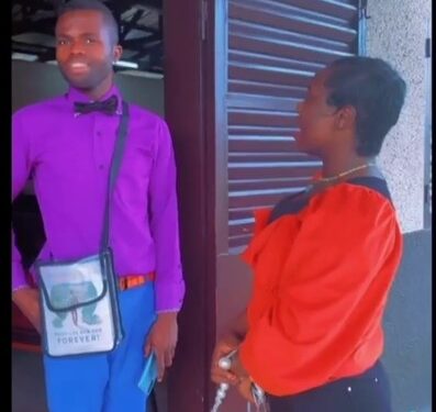 We Miss You – Lady Visits Jehovah’s Witness Hall, To Ask Why They Stopped Going On Door To Door Evangelism (Video)