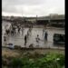 Chaos In Iyana Iba As Rival NURTW Groups Fight With Stones And Cutlasses (Video)