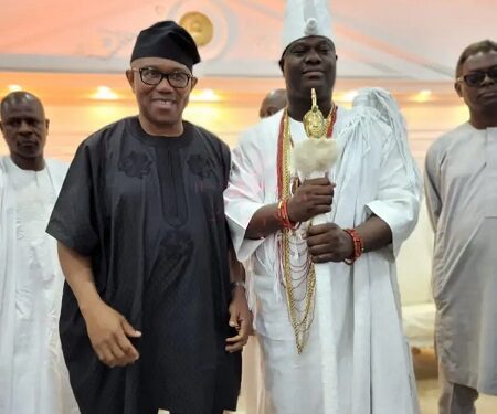 2023: Read What Peter Obi Discussed With Ooni Of Ife During Visit To His Palace