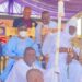 Ooni of Ife Makes First Public Appearance With New Wife, Mariam For Olojo Festival (Photo)